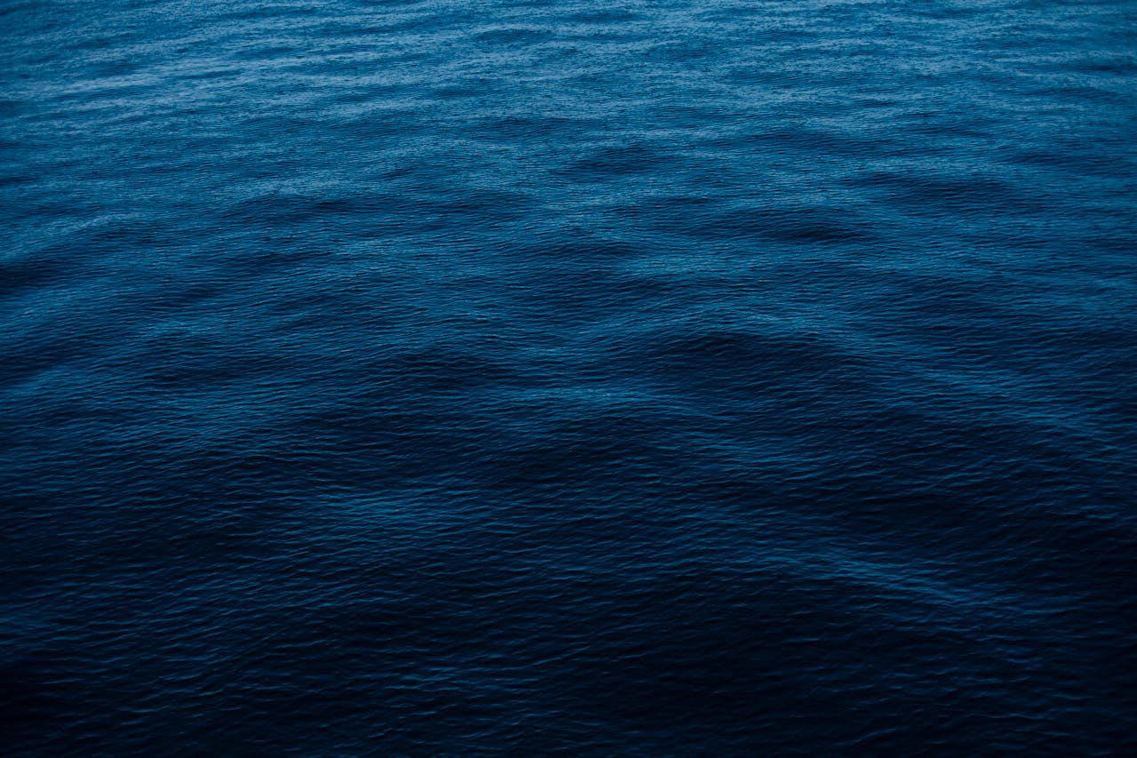 gallery-07 Vivid depiction of deep blue ocean surface, perfect for backgrounds and wallpapers.